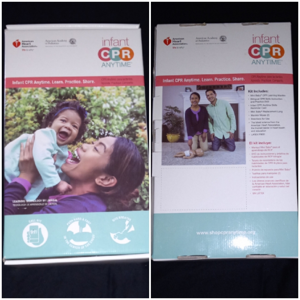 NWOT Infant CPR training/practice kit